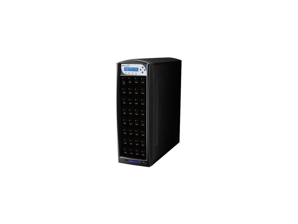 VINPOWER Black 1 to 39 128M Buffer Memory USBShark USB Flash Copy Tower Duplicat