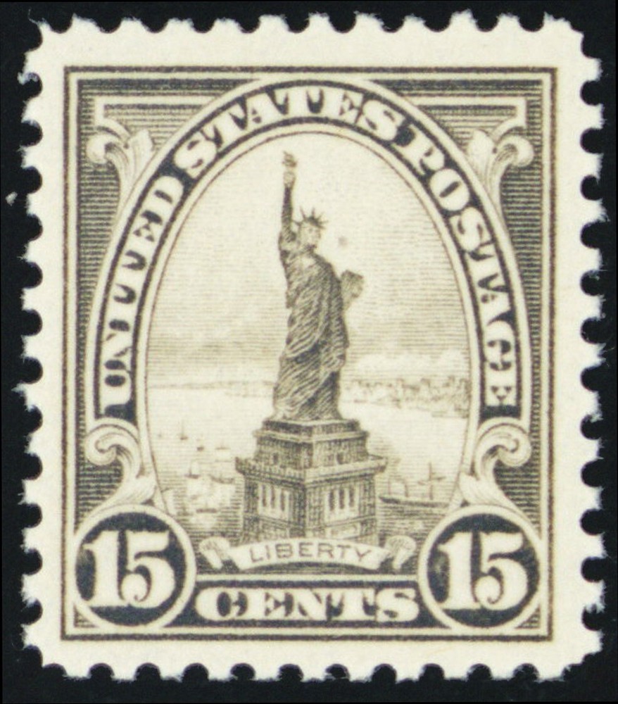 566, Mint VF/XF NH 15¢ - PFC Certificate Graded 85 * Stuart Katz