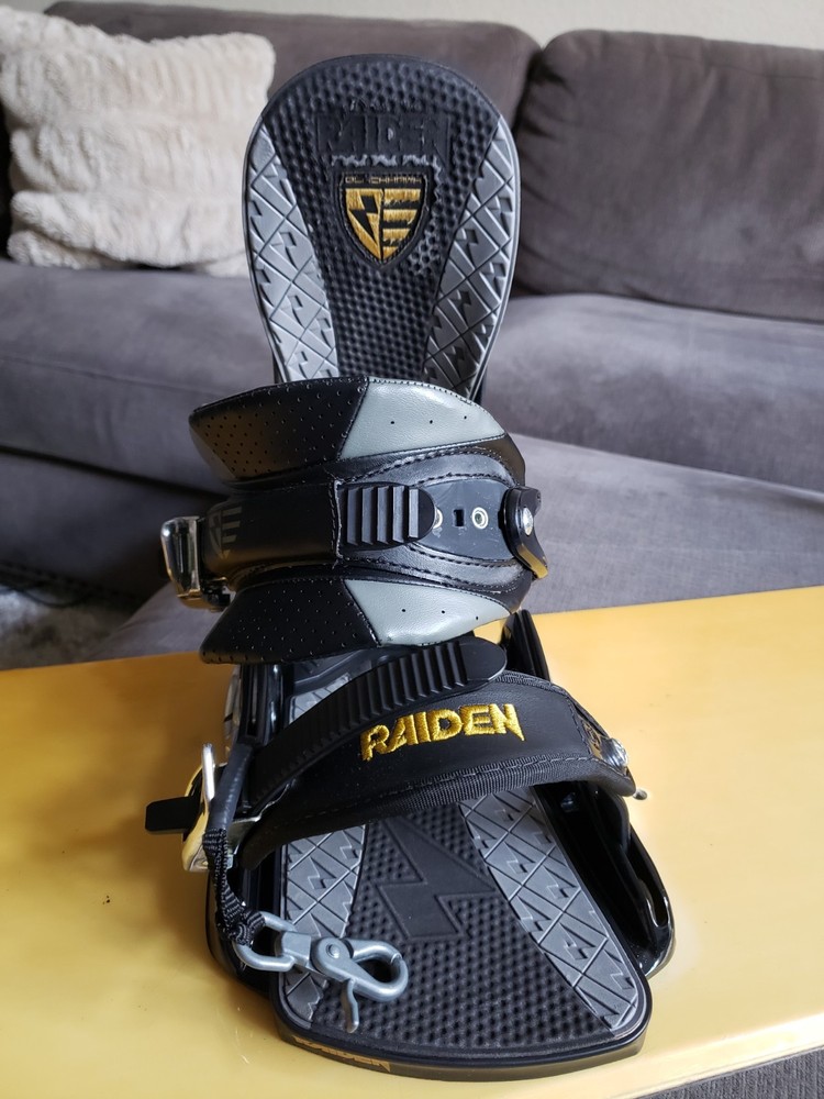 Vintage Joyride Snowboard Bobby Meeks With Raiden Blackhawk Bindings Size Large