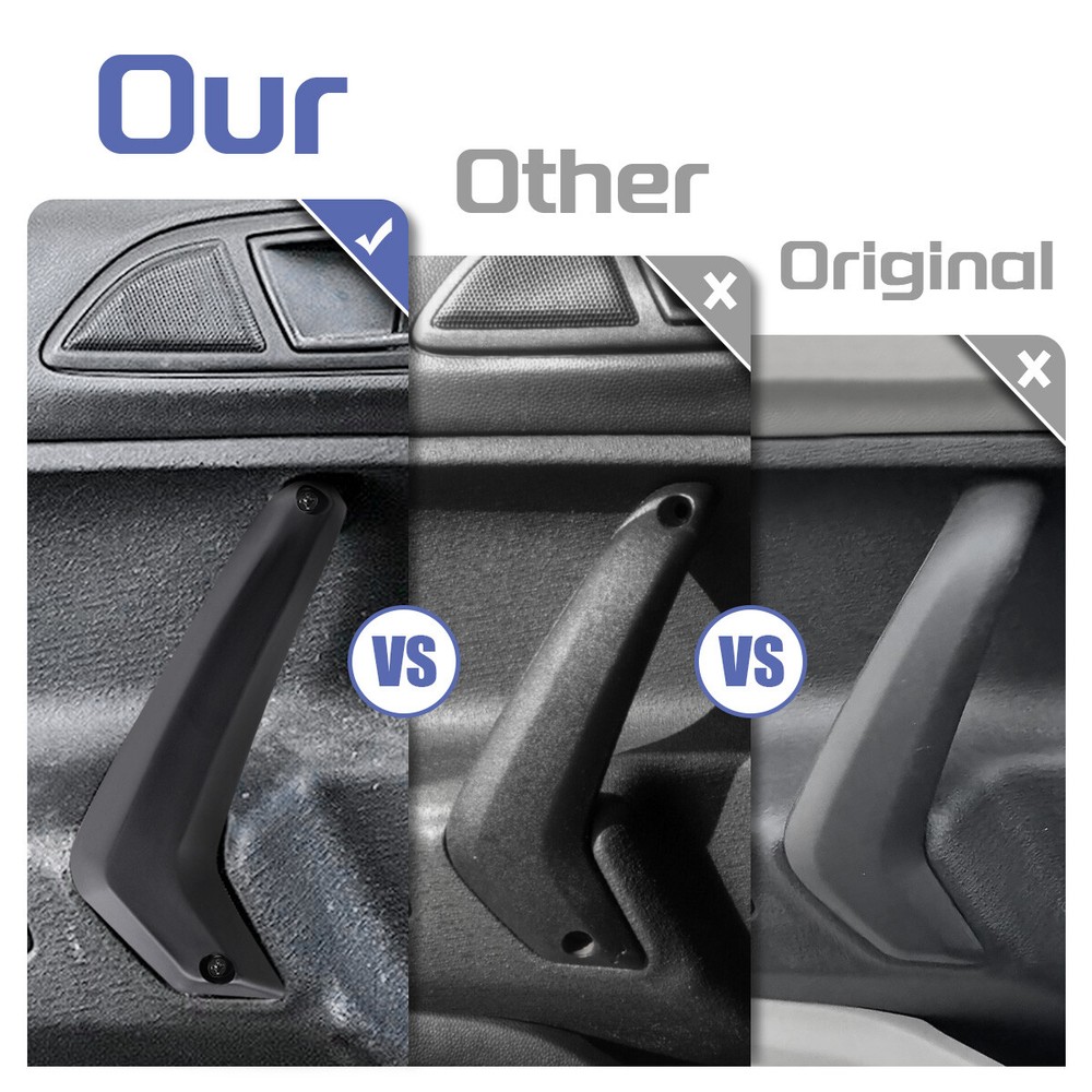 Left Driver Side Inner Door Pull Handle Fits 2011-2020 Ford Fiesta Manual Window