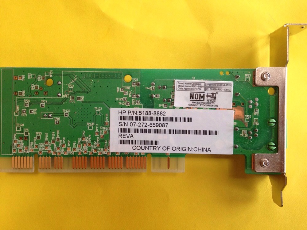 HP Modem 56K PCI Internal modem