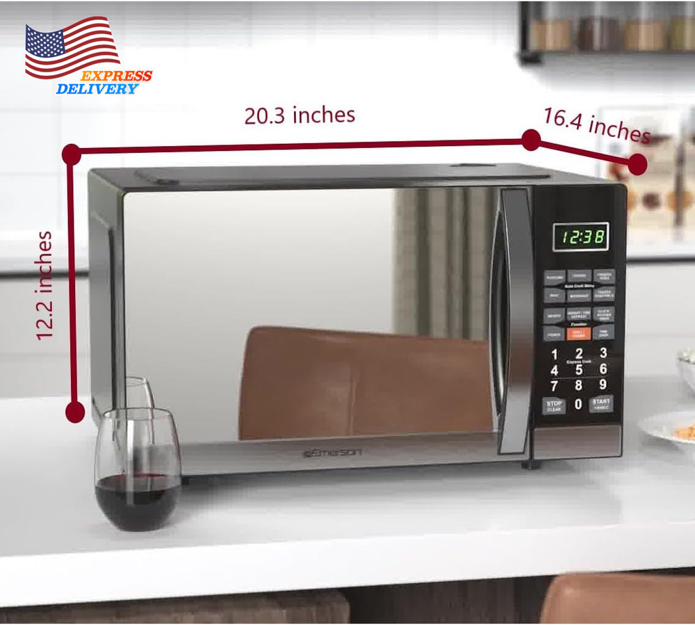 MWG9115SB Microwave with Built-In Grill Function 1100W LED Timer Display
