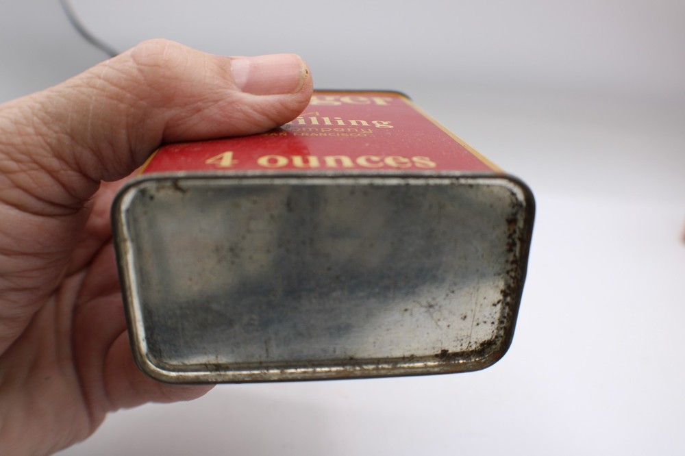 Vintage Schilling Spice Tins Ginger