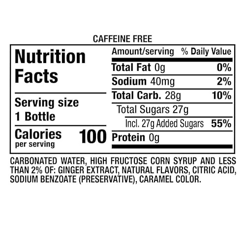 Canada Dry Ginger Ale Soda, 10 Fl Oz Bottles, 6 Pack