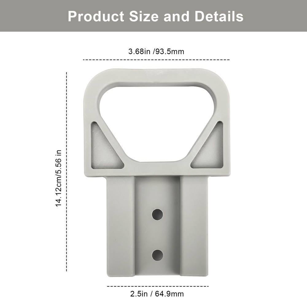 FKBYM Walkup Ramp Handle, Box Truck Handle Replacement for Gray