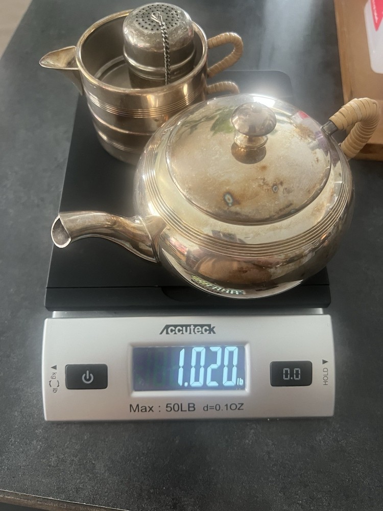 Antique Silver Plated Tea Set