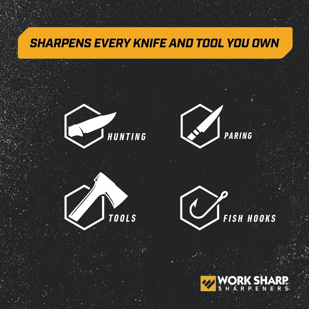 Portable Pivot Knife Sharpener, WSEDCPVT EDC Black