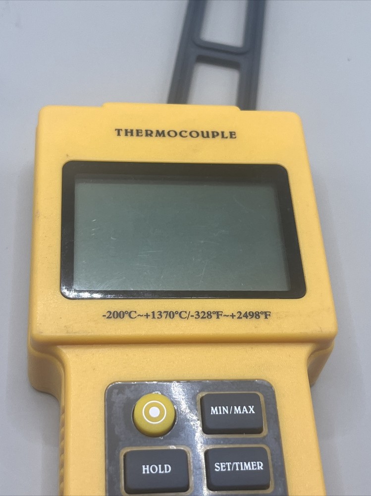 TRACEABLE 4015 Thermocouple Thermometer,1 Input,Type K