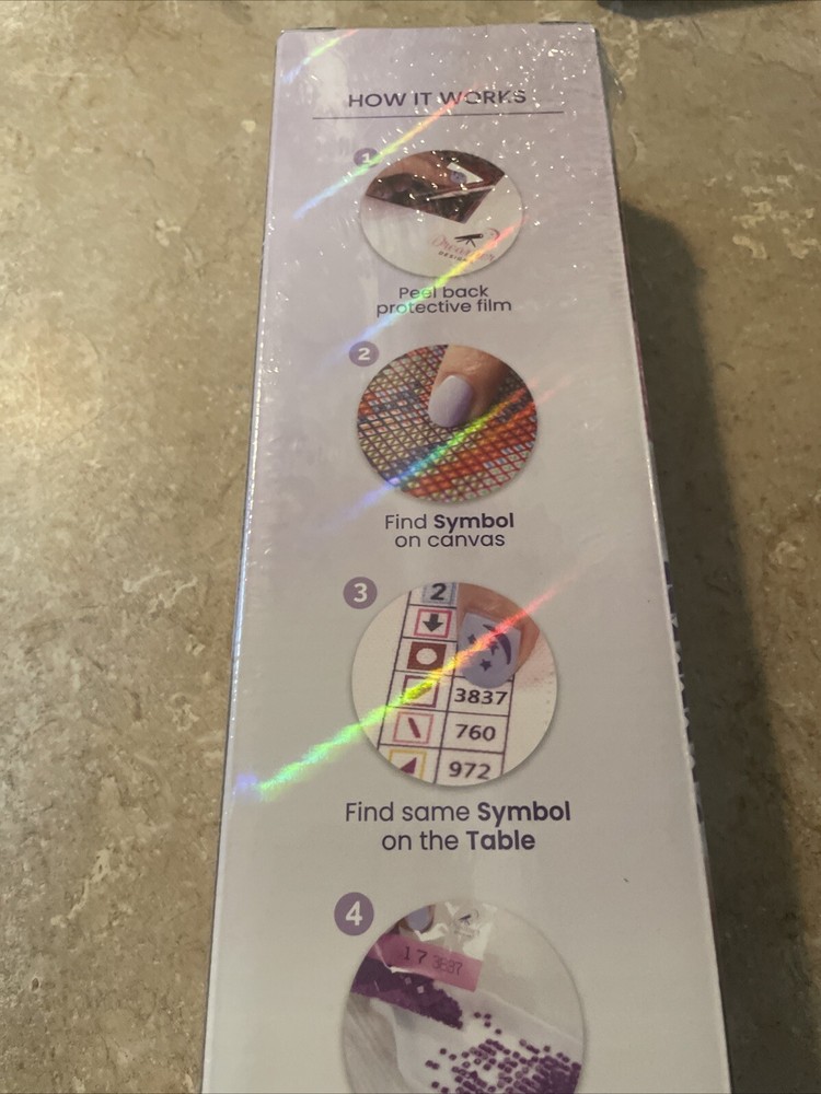 Dreamer Designs Reindeer Lights Diamond Canvas Kit