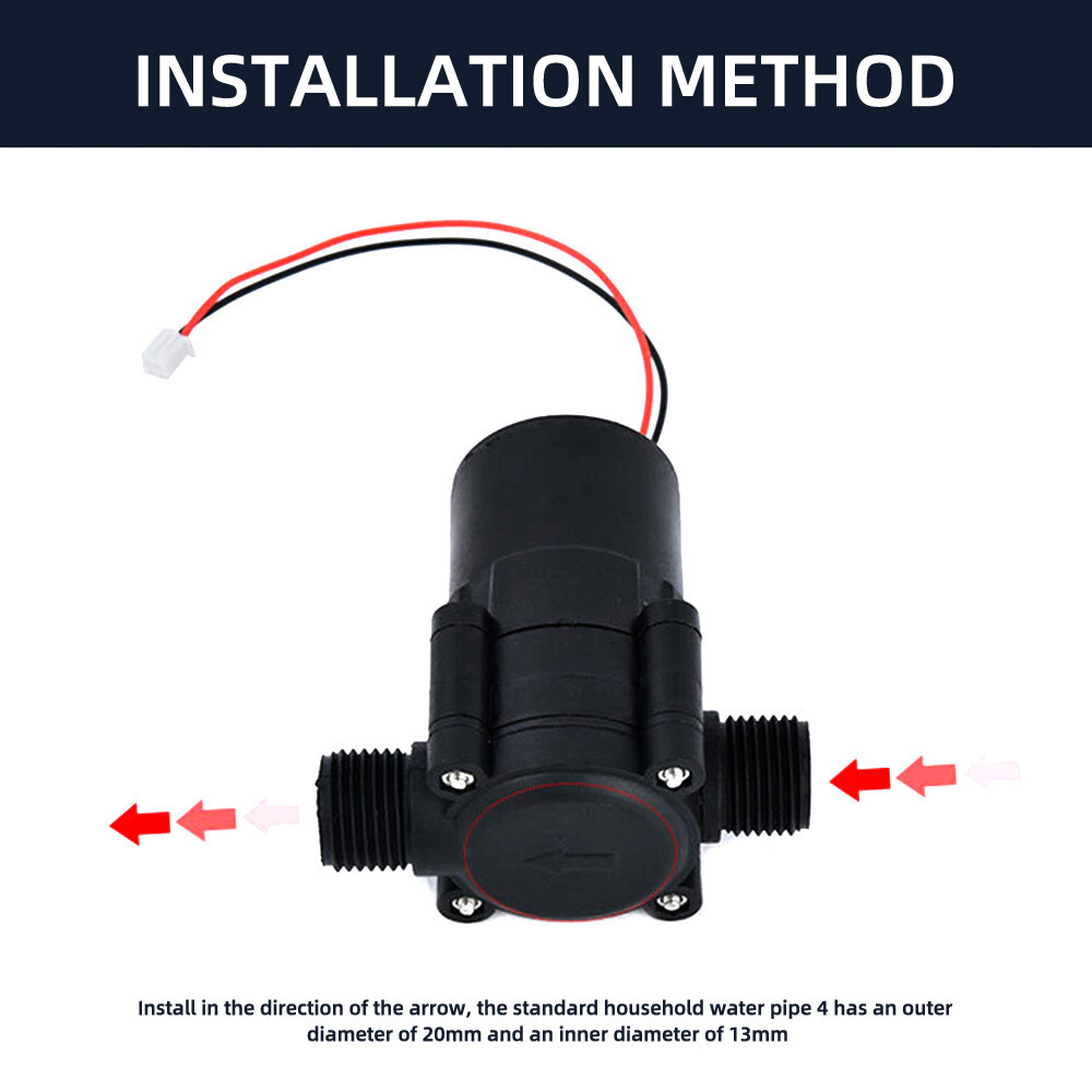 Small Portable Mini-hydro Generator Flow Water Charger Hydroelectric Power