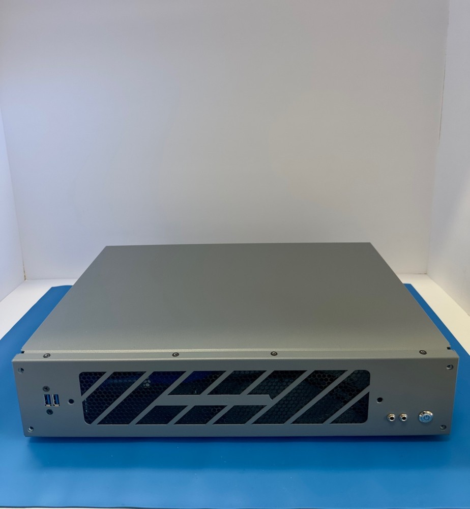 2U 12" Short Depth Rackmount Server Case w/ Triple 80mm Fan Assembly