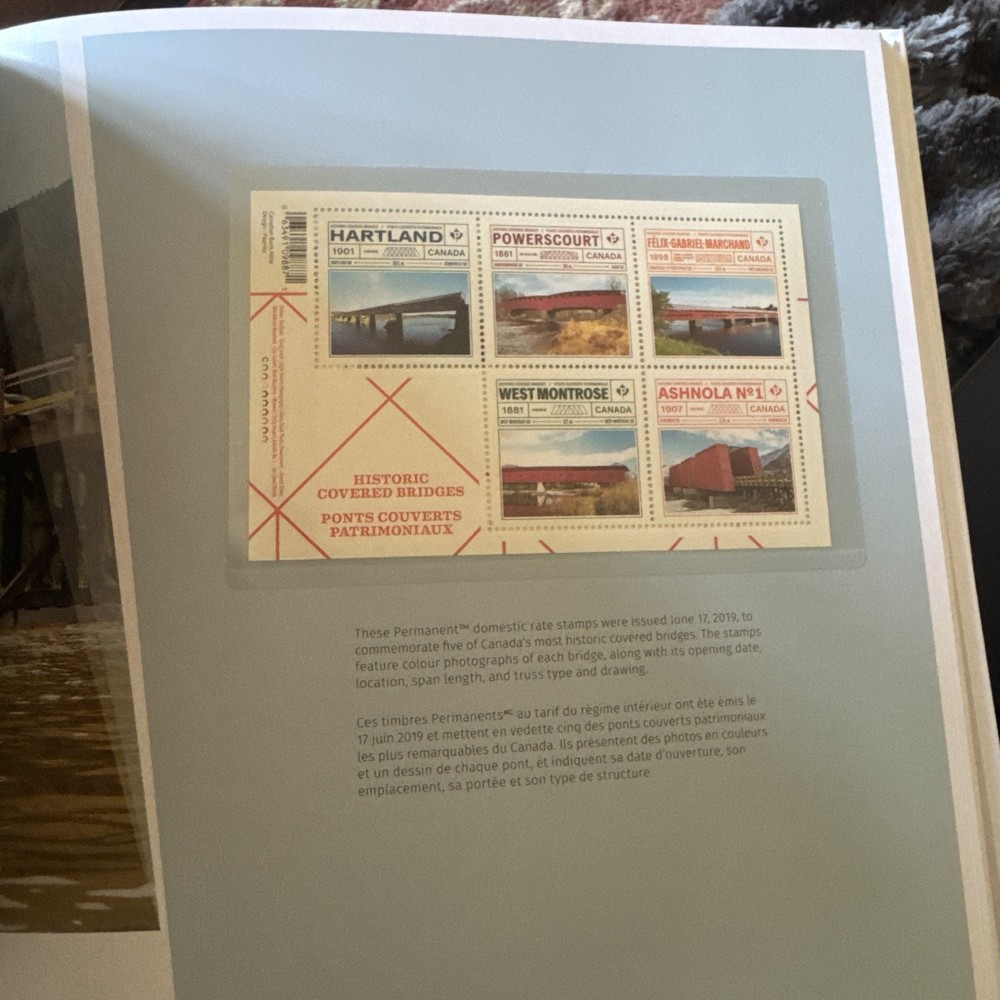 Canada 2019 Stamp Yearbook With Stamps