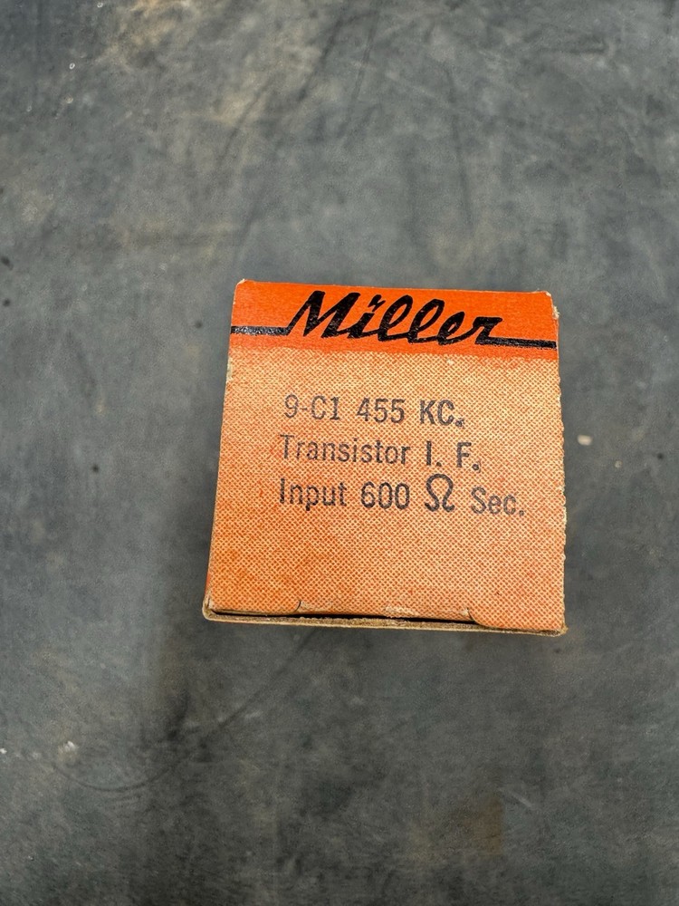 VINTAGE NOS Miller 9-C1 Transformer