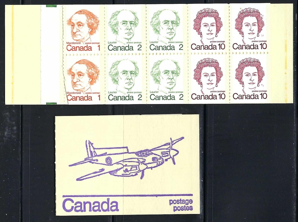 CANADA - MINT BOOKLET - VFNH - UNITRADE - BK76a (586c) - MOSQUITO - 1976