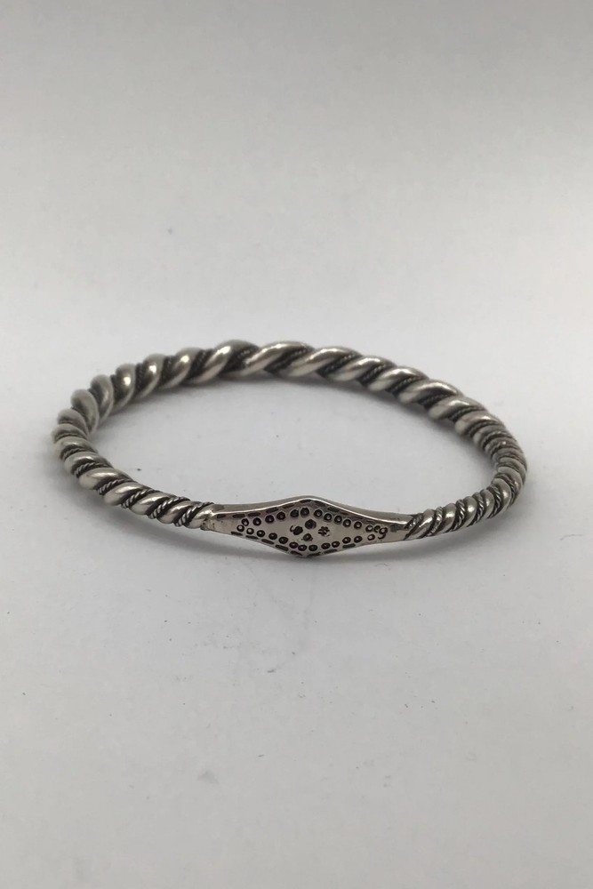 Danish Museum replica Viking Sterling Silver Bangle Measures