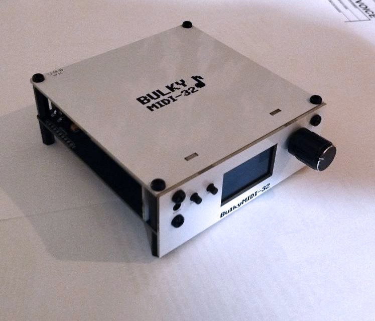 BulkyMIDI-32 White Version - MT-32 Emulator & Modular MIDI Interface