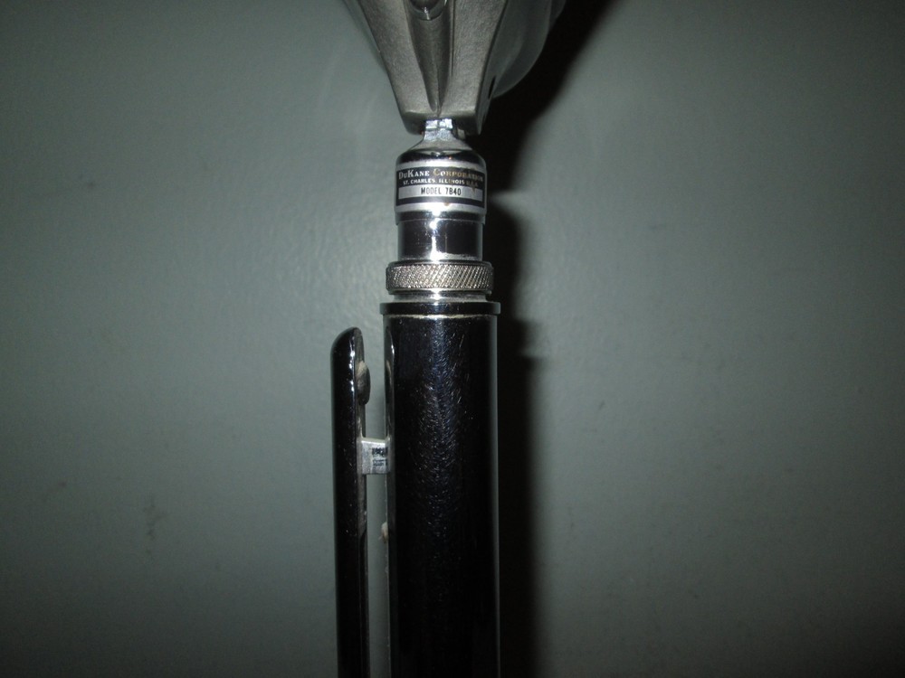 Vintage Dukane Model 7B40 Microphone w/ Cord Untested Rare