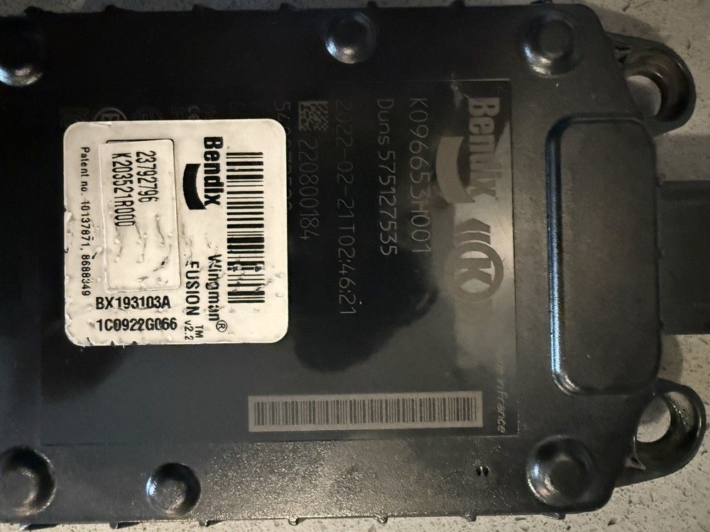 Bendix Wingman Fusion Front Radar Sensor