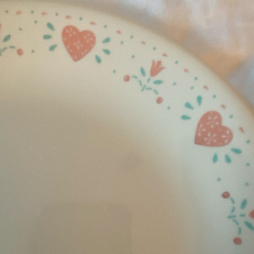 Corelle Salad Plate 8 1/2" in Pattern Forever Yours- Individual Replacements