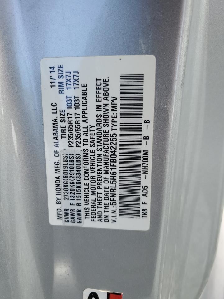 ODYSSEY 2015 Glove Box 4856441