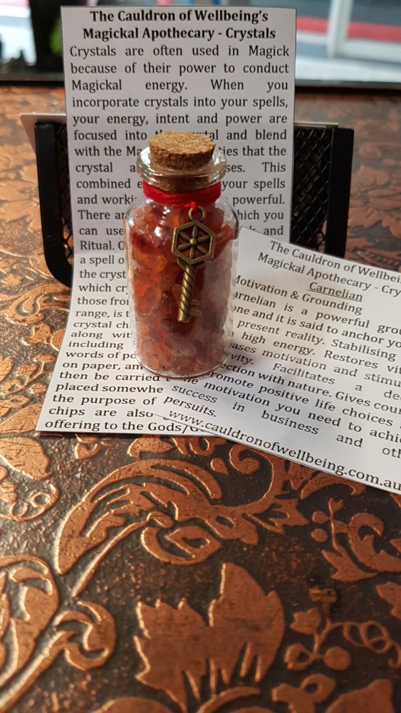 Crystal Chips - Carnelian