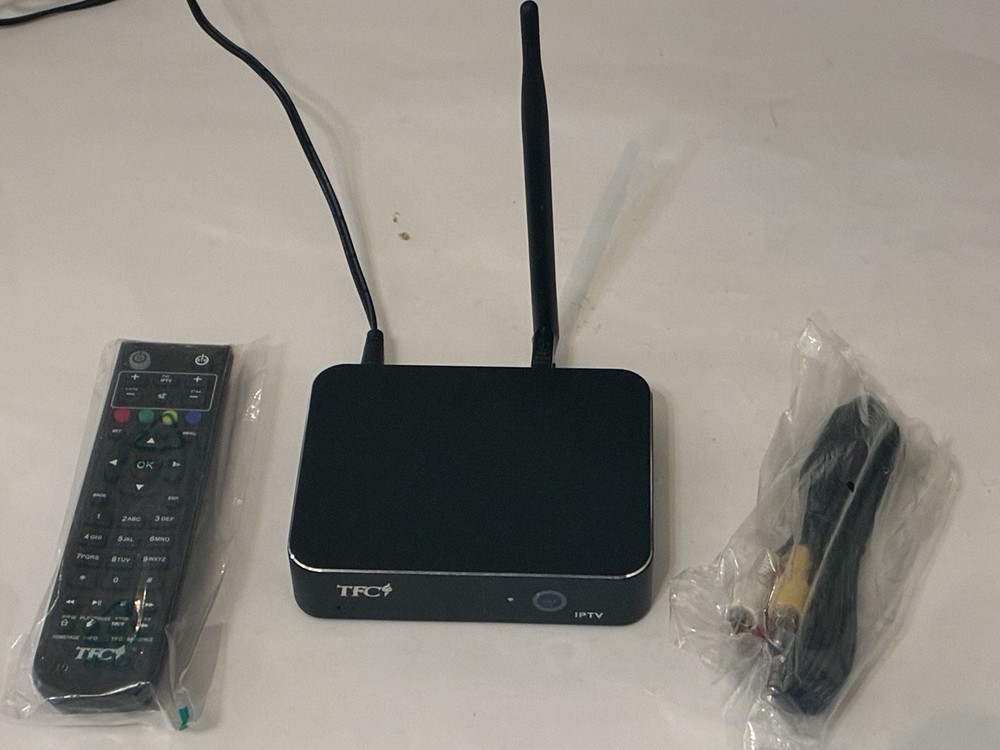 TFC Digital IPTV 2.2 Set Top Box IPTV Includes Remote OPEN BOX (Used?)