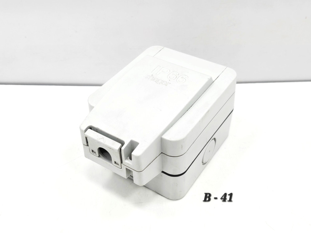 HAGER IP66 WEATHERPROOF SWITCH SOCKET