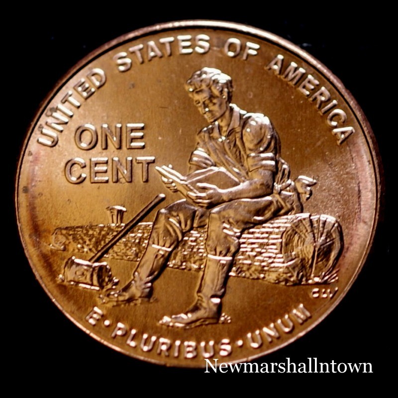 2009 P Lincoln Formative Penny ~ Bicentennial Uncirculated Cent from Mint Roll