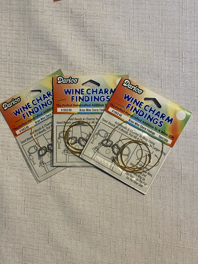 Darice Wine Charms and Findings