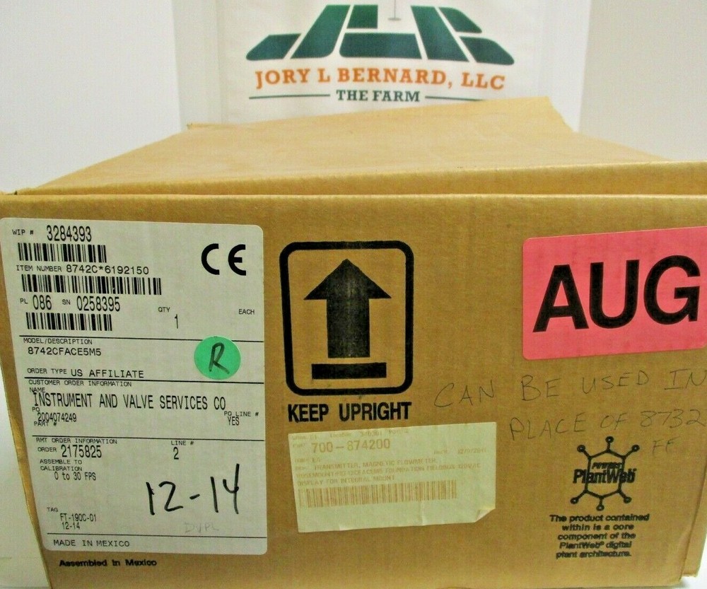 ROSEMOUNT, 8742C FLOW TRANSMITTER, 8742CFACE5M5