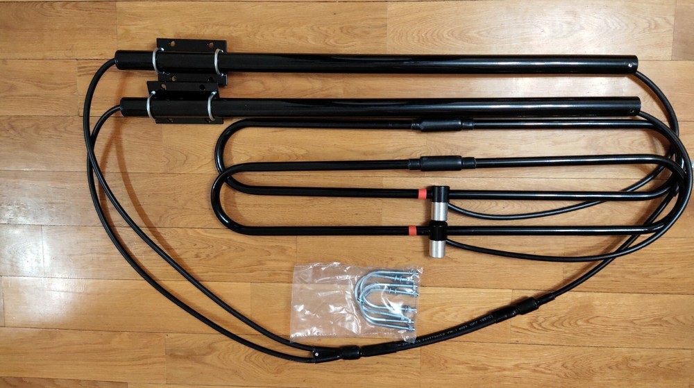 220 MHz (200-260) Dipole array ,VHF 2-element antenna 5.6 DBd 300W