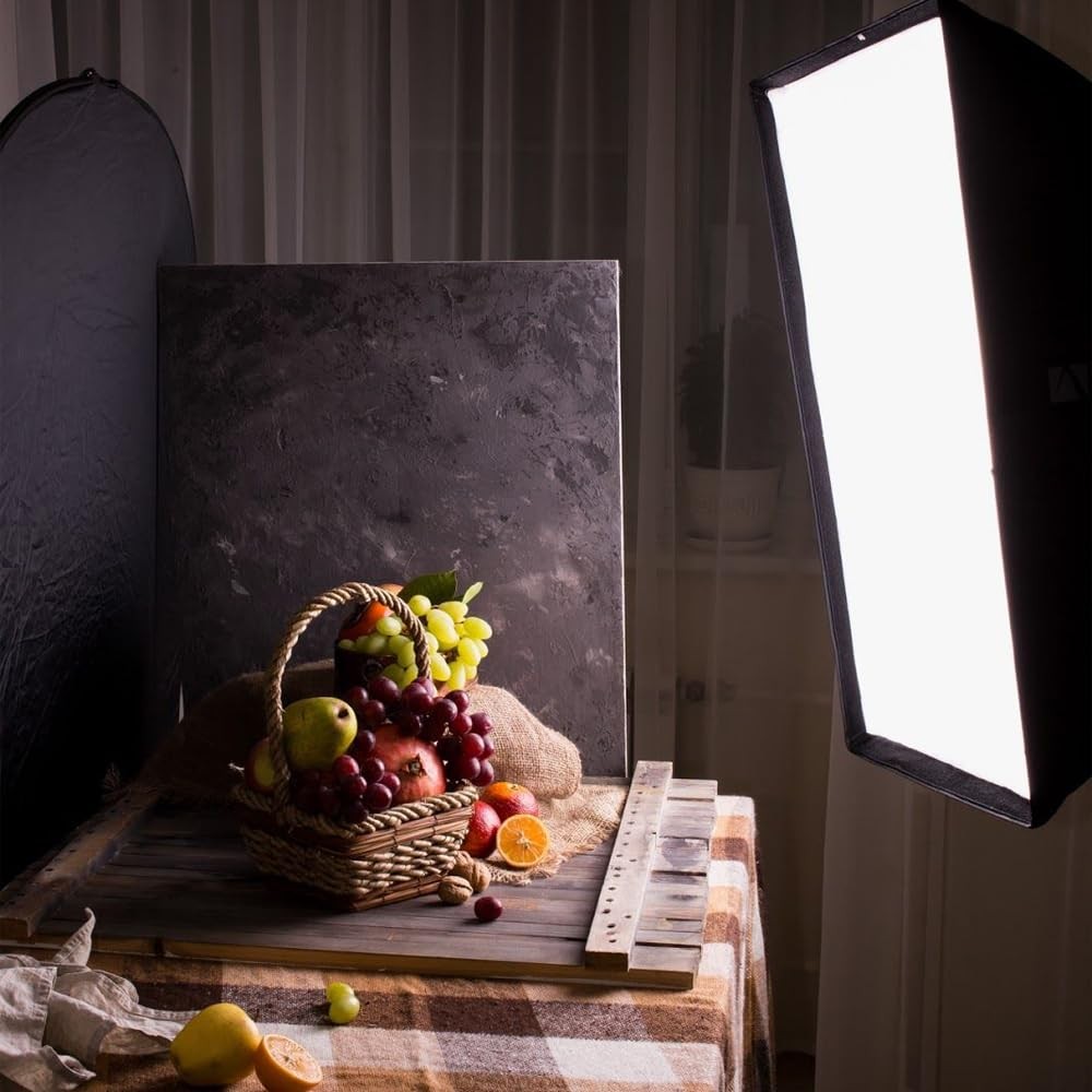 Softbox 60x90CM Bowens Mount, Rectangular Photography Soft Box Diffuser Modif...