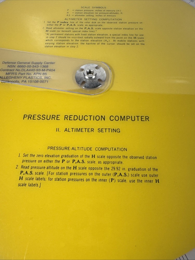 Pressure Reduction Computer Rare Vintage Device