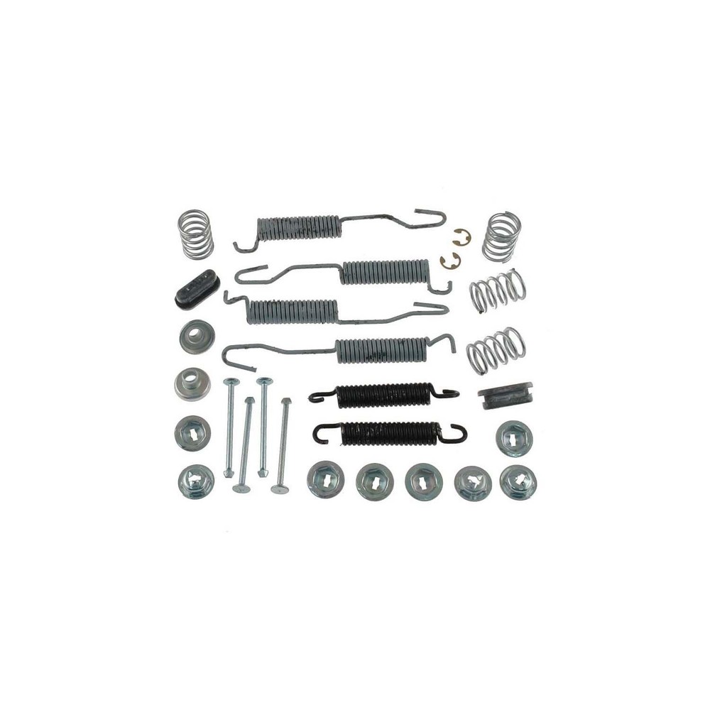 Brake hardware spring kit with brake adjusters front & rear Chevy 1951-1958