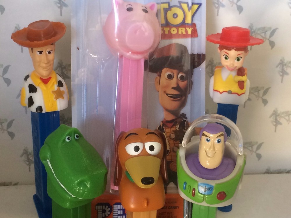 PEZ - Toy Story - Choose Character from Pull Down Menu