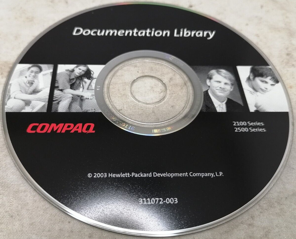 Documentation Library 2100 & 2500 Series for COMPAQ Notebook 311072-003