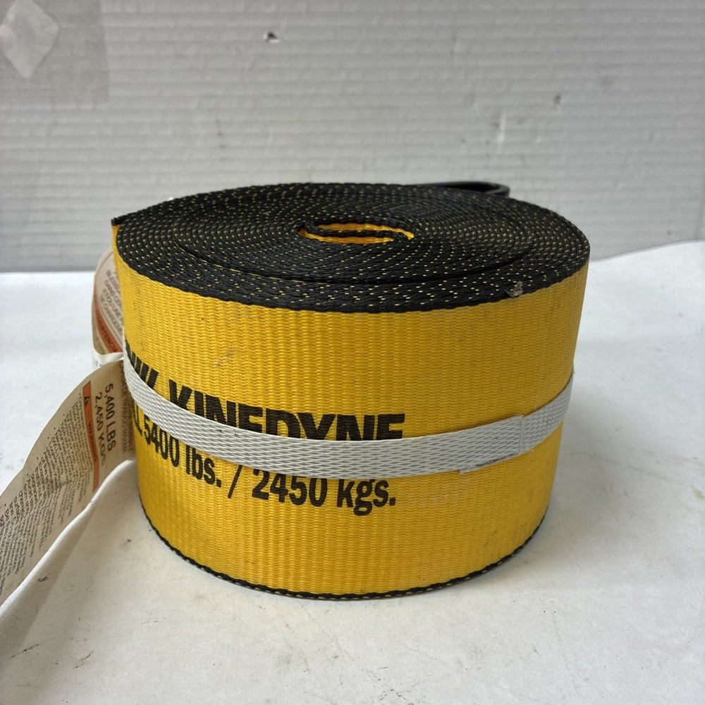 Kinedyne 4" x30' Winch StrapFlat Hook Qty 1
