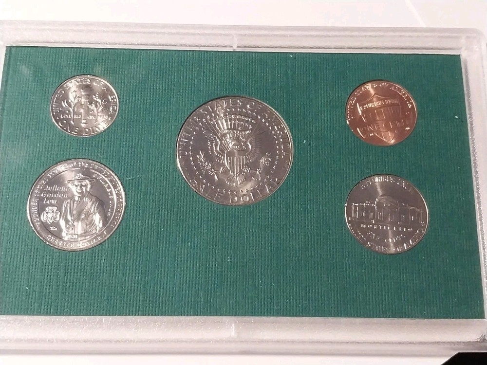 BEAUTIFUL REPURPOSED PROOF HOLDERS NOW USED FOR 2025 MINT SET COINS HALF- CENT