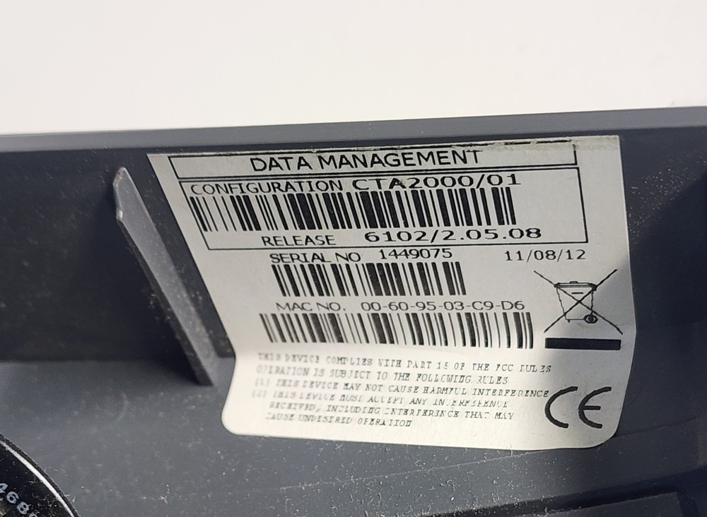 Data Management TIMECLOCK Plus HID Proxpoint Plus CTA2000