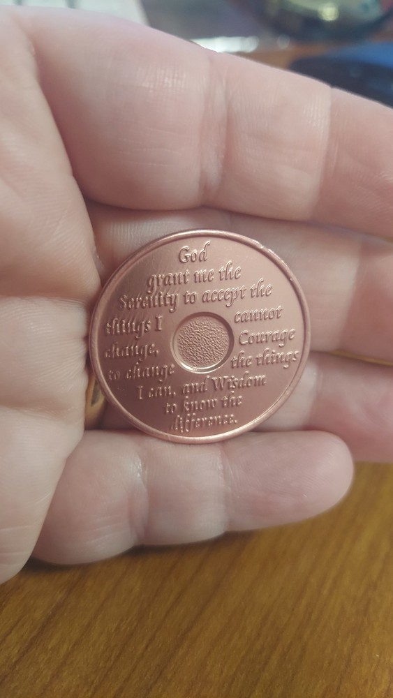7 month aluminum AA coin New