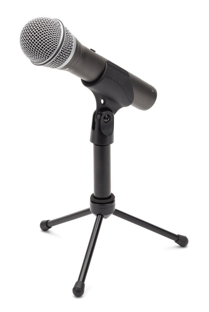 Samson USB/XLR microphone and metal desk mount