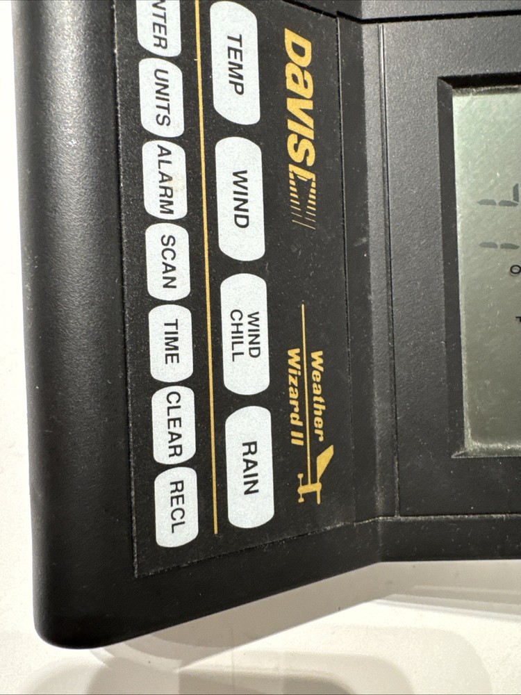 Davis Instruments Weather Wizard II Weather Station Display Unit Console