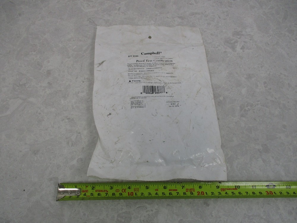 CAMPBELL 577-9155 COUPLING LINK 5/8", 22600, C0004