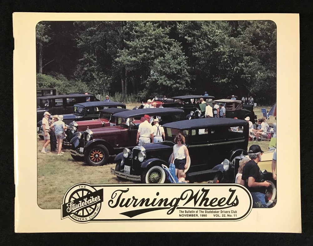 Turning Wheels STUDEBAKER Magazine 12 Issues of Volume 22, 1990