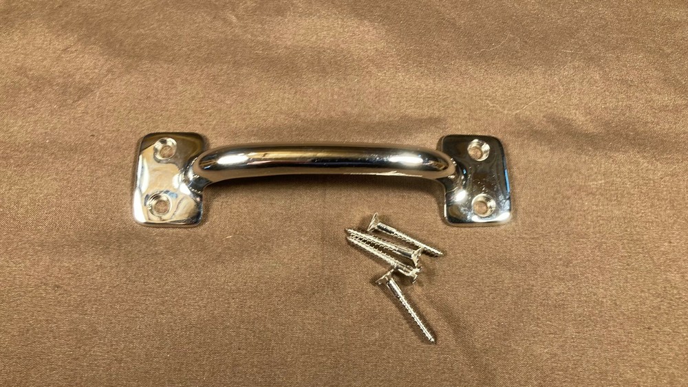 Sash Lift Solid Brass Bright Chrome Cabinet Pull Drawer Handle Polished Chrome