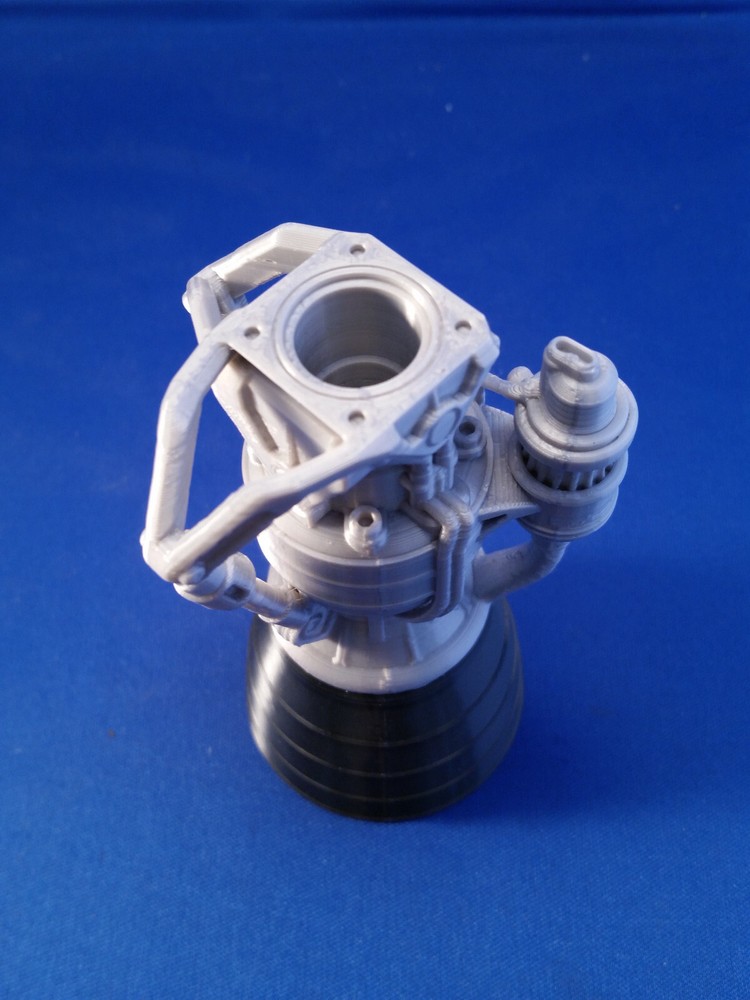 Mk. 4 Liquid-Fuel Rocket Engine Model - Fully Assembled