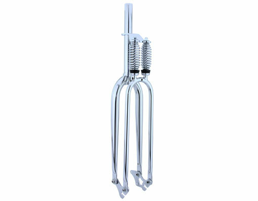 NEW! DUAL 26 FORK 1-1/8 INCH THREADLESS 8352 CHROME.