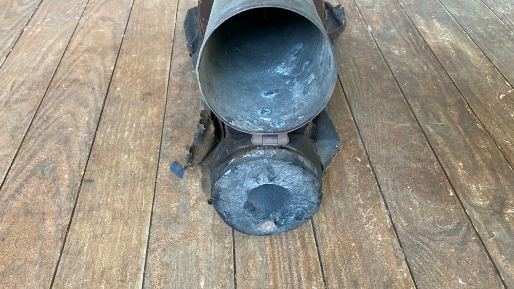 Antique Blacksmith Forge Bellows Odd Foldable Design For Ferrier? Rare Primitive