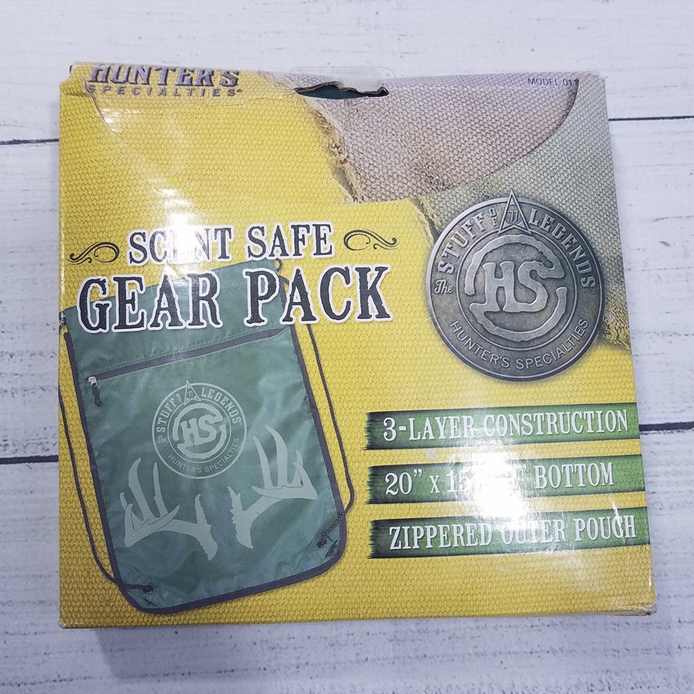 Hunters Specialties Scent Safe Gear Pack Hunting Bag