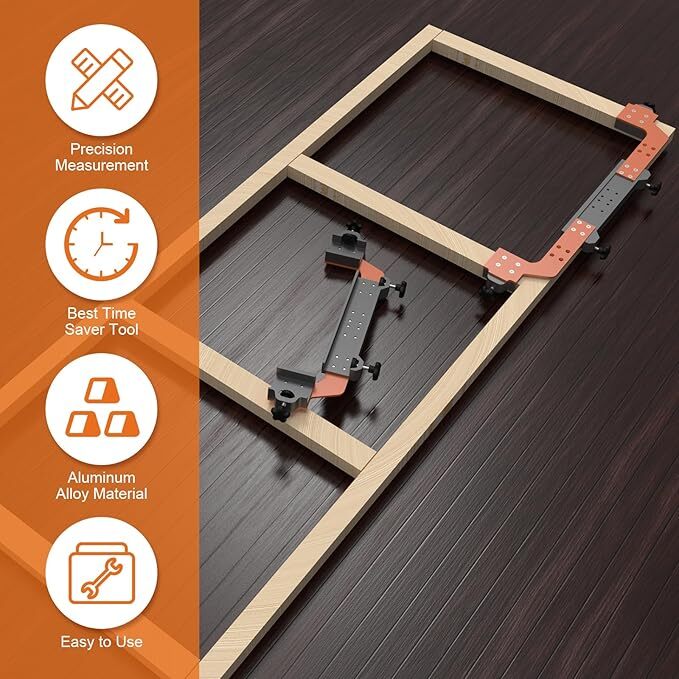 🔥16 20 24 Inch Studmaster Spacing Tool, 3 in 1 Adjustable Precision Wall Stud